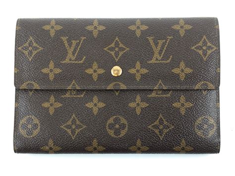 louis vuitton monogram trifold purse|louis vuitton original monogram.